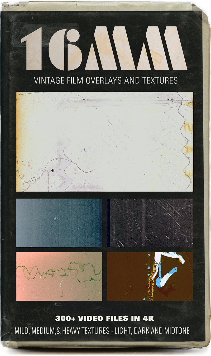 VINTAGE FILM OVERLAYS COLLECTION - 16MM