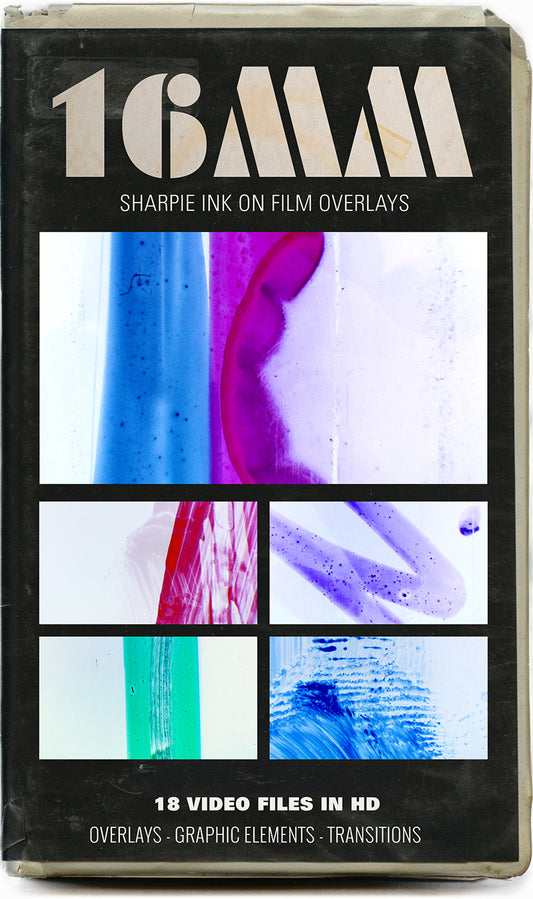 FREE SHARPIE INK ON  FILM - 16MM OVERLAYS