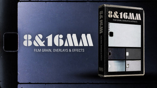 FILM GRAIN OVERLAYS & EFFECTS - 8MM - 4K