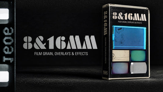 FILM GRAIN OVERLAYS & EFFECTS - 8MM