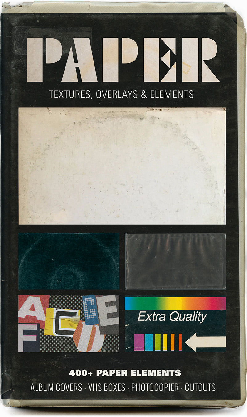 PAPER TEXTURES & ELEMENTS COLLECTION – FILMLOOKS.COM